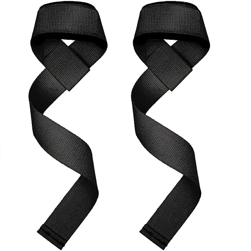 Gym Lifting Straps — Anti-Slip Wrist Wraps for Weightlifting & Powerlifting (1 Pair)