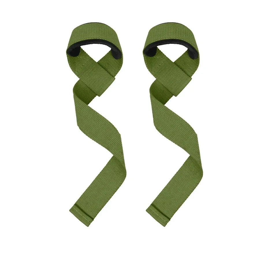 Gym Lifting Straps — Anti-Slip Wrist Wraps for Weightlifting & Powerlifting (1 Pair)
