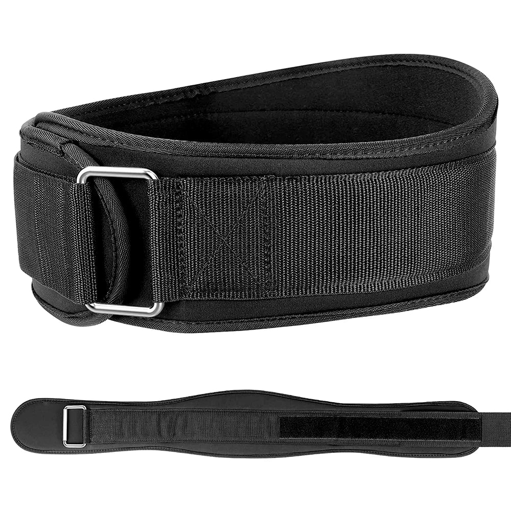 Pro Weightlifting Belt — Adjustable Lumbar Support for Gym & Training | ISKO FIT